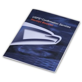 USPS Confirmation Services Receipt Book